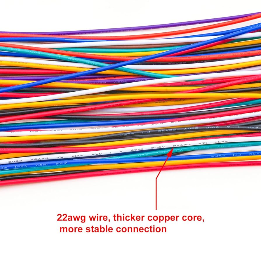 Amazon.com: Kidisoii Dupont 2.54mm Wire Female to Female